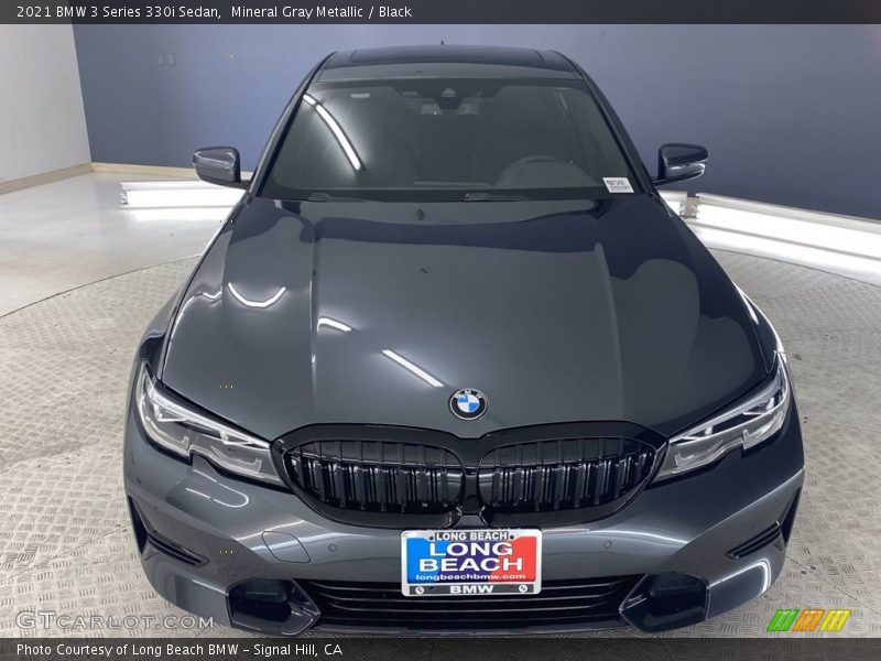 Mineral Gray Metallic / Black 2021 BMW 3 Series 330i Sedan