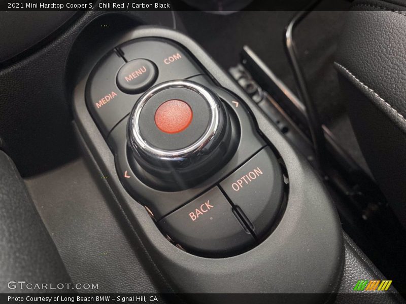 Controls of 2021 Hardtop Cooper S