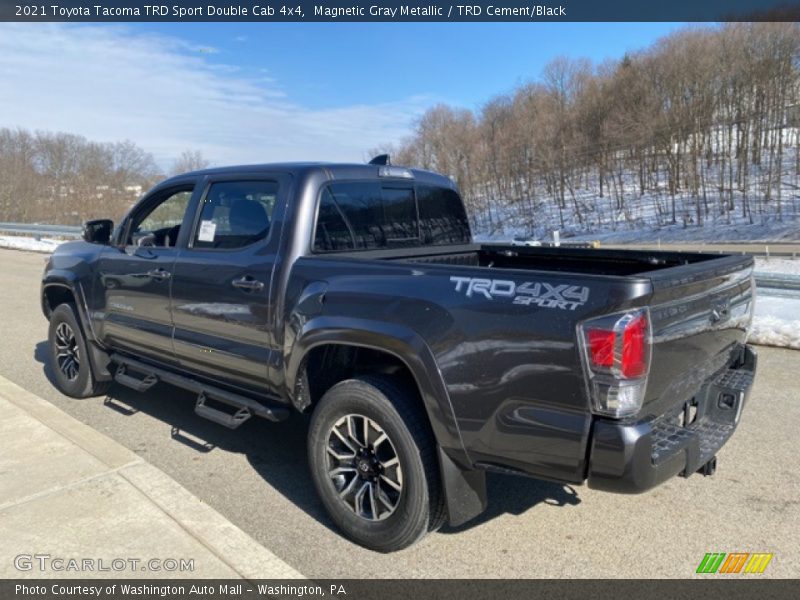 Magnetic Gray Metallic / TRD Cement/Black 2021 Toyota Tacoma TRD Sport Double Cab 4x4