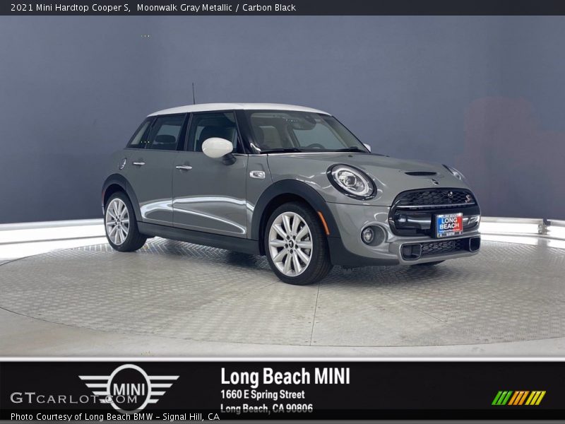 Moonwalk Gray Metallic / Carbon Black 2021 Mini Hardtop Cooper S