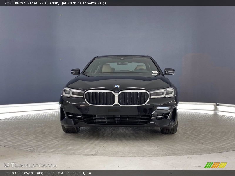 Jet Black / Canberra Beige 2021 BMW 5 Series 530i Sedan