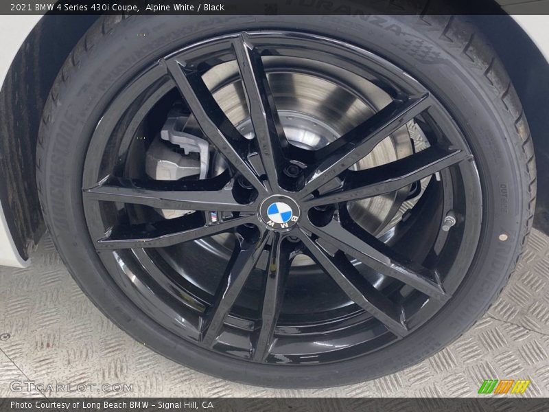 Alpine White / Black 2021 BMW 4 Series 430i Coupe