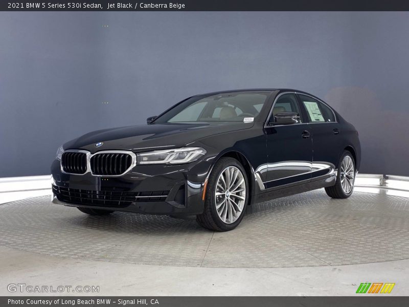 Jet Black / Canberra Beige 2021 BMW 5 Series 530i Sedan