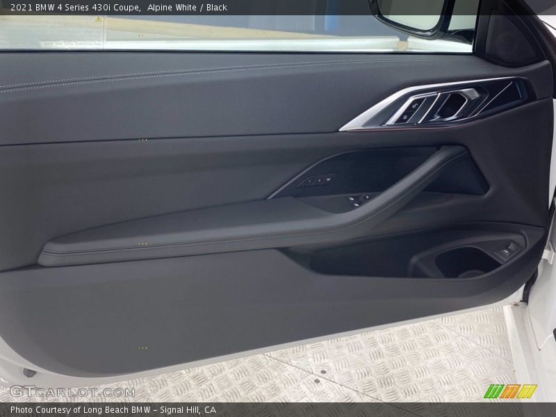 Alpine White / Black 2021 BMW 4 Series 430i Coupe