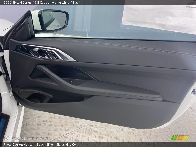 Alpine White / Black 2021 BMW 4 Series 430i Coupe
