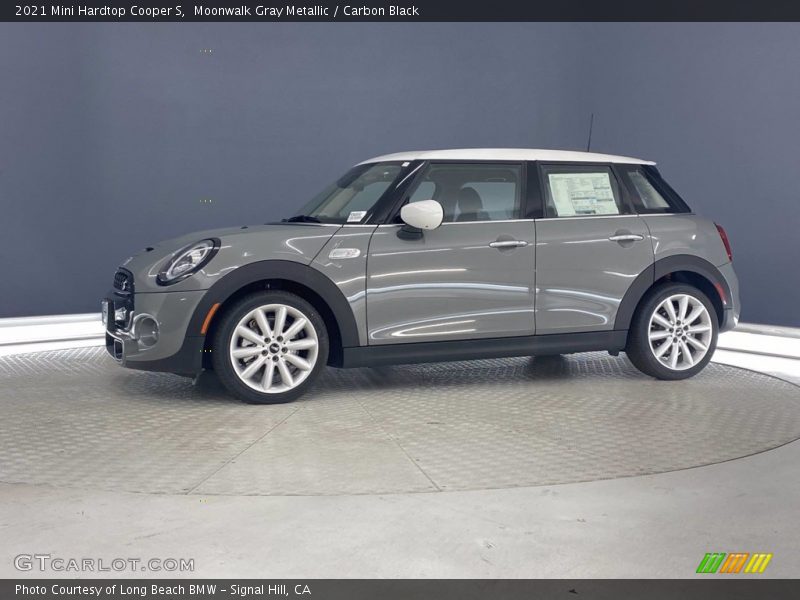 Moonwalk Gray Metallic / Carbon Black 2021 Mini Hardtop Cooper S