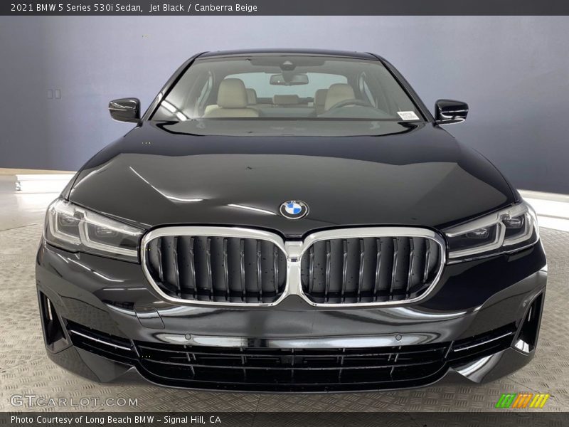 Jet Black / Canberra Beige 2021 BMW 5 Series 530i Sedan