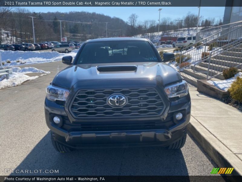 Magnetic Gray Metallic / TRD Cement/Black 2021 Toyota Tacoma TRD Sport Double Cab 4x4