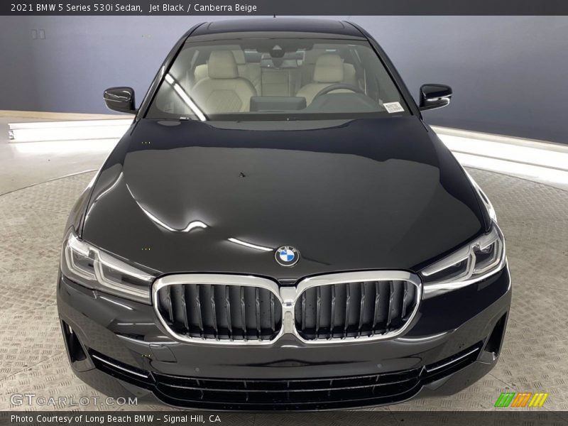 Jet Black / Canberra Beige 2021 BMW 5 Series 530i Sedan