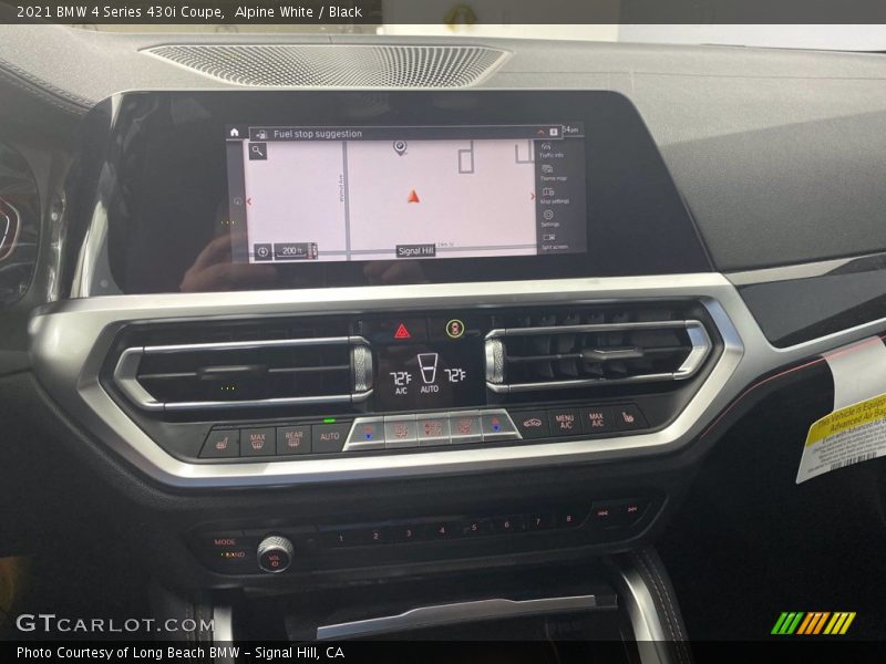 Alpine White / Black 2021 BMW 4 Series 430i Coupe