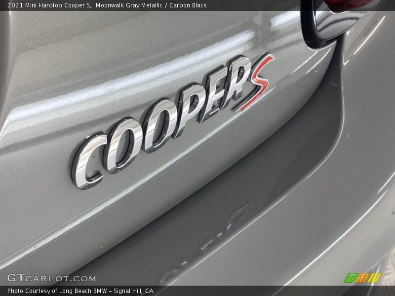 Moonwalk Gray Metallic / Carbon Black 2021 Mini Hardtop Cooper S