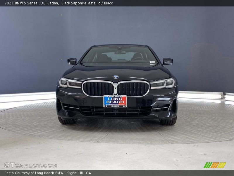 Black Sapphire Metallic / Black 2021 BMW 5 Series 530i Sedan