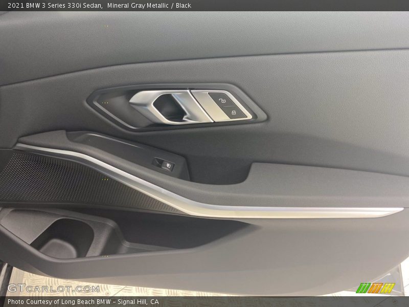 Mineral Gray Metallic / Black 2021 BMW 3 Series 330i Sedan