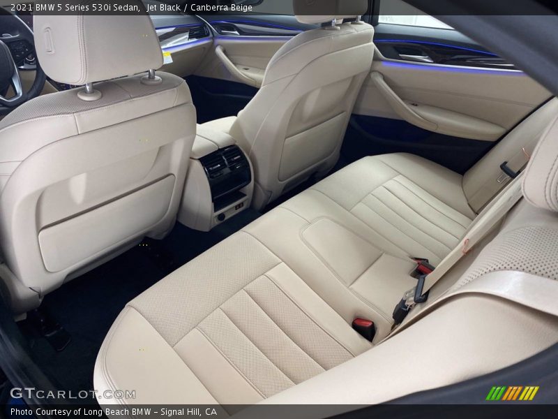 Jet Black / Canberra Beige 2021 BMW 5 Series 530i Sedan