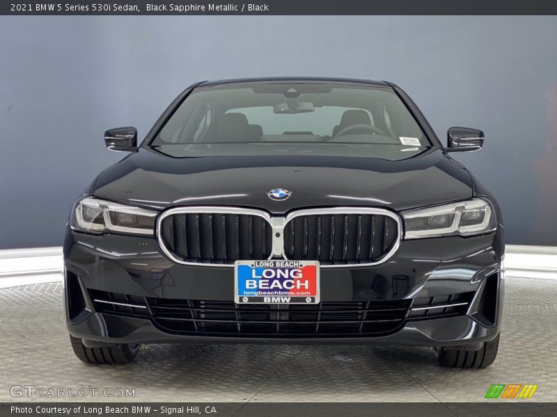 Black Sapphire Metallic / Black 2021 BMW 5 Series 530i Sedan