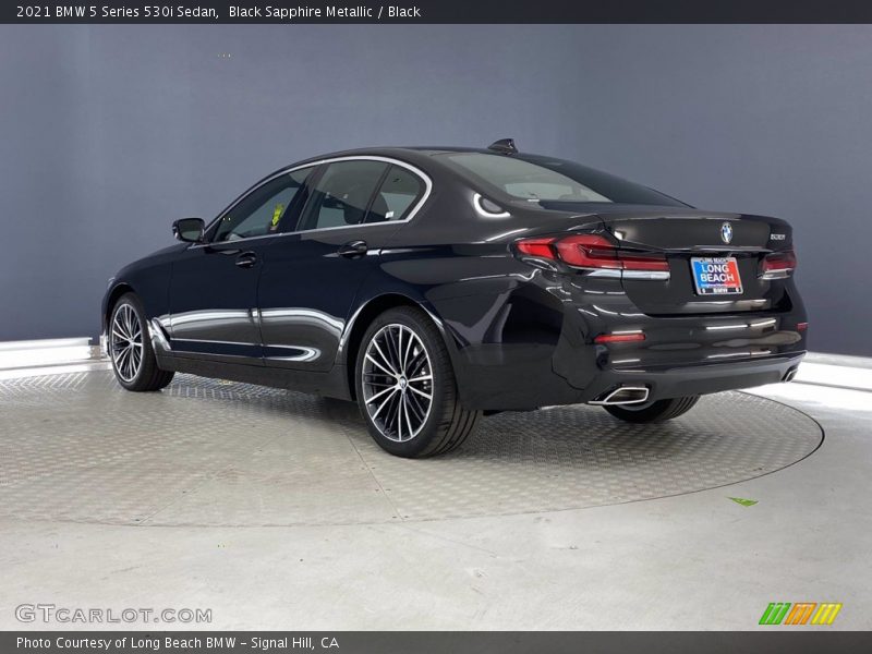 Black Sapphire Metallic / Black 2021 BMW 5 Series 530i Sedan