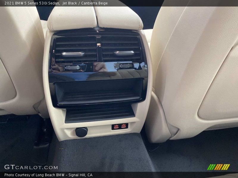 Jet Black / Canberra Beige 2021 BMW 5 Series 530i Sedan