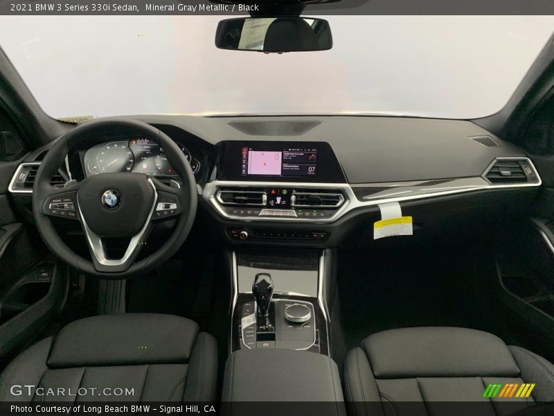 Mineral Gray Metallic / Black 2021 BMW 3 Series 330i Sedan