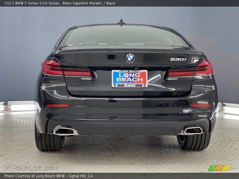 Black Sapphire Metallic / Black 2021 BMW 5 Series 530i Sedan