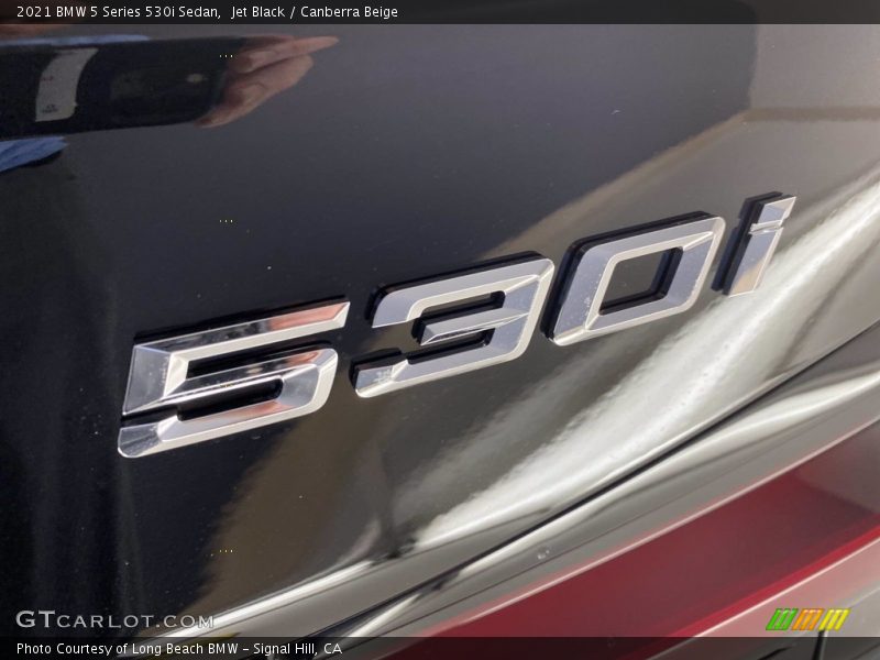 Jet Black / Canberra Beige 2021 BMW 5 Series 530i Sedan