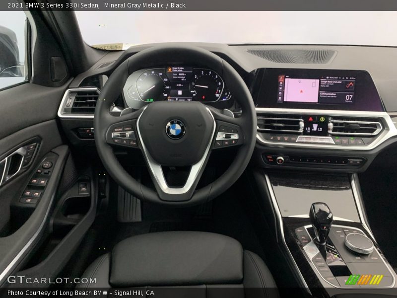 Mineral Gray Metallic / Black 2021 BMW 3 Series 330i Sedan
