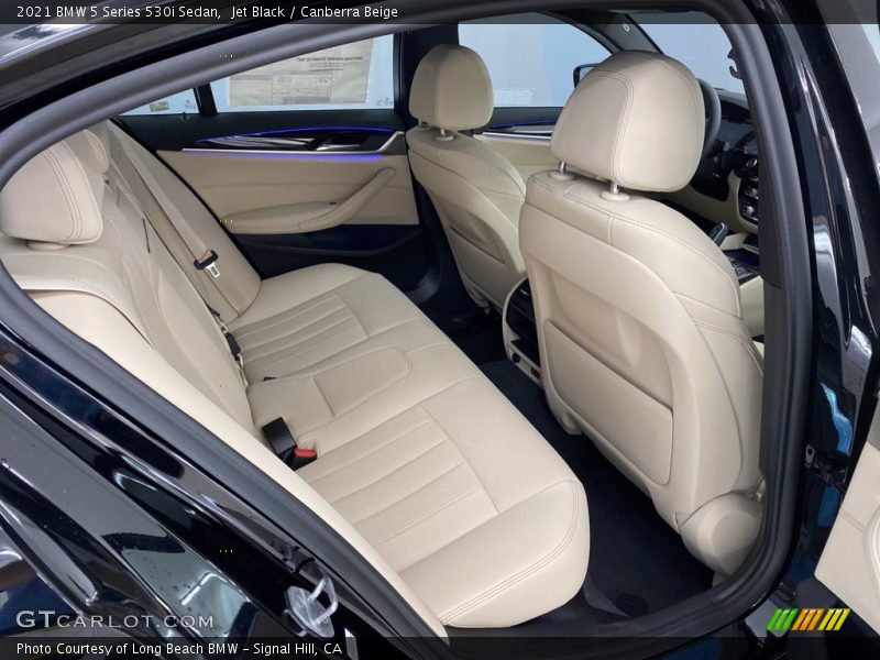 Jet Black / Canberra Beige 2021 BMW 5 Series 530i Sedan