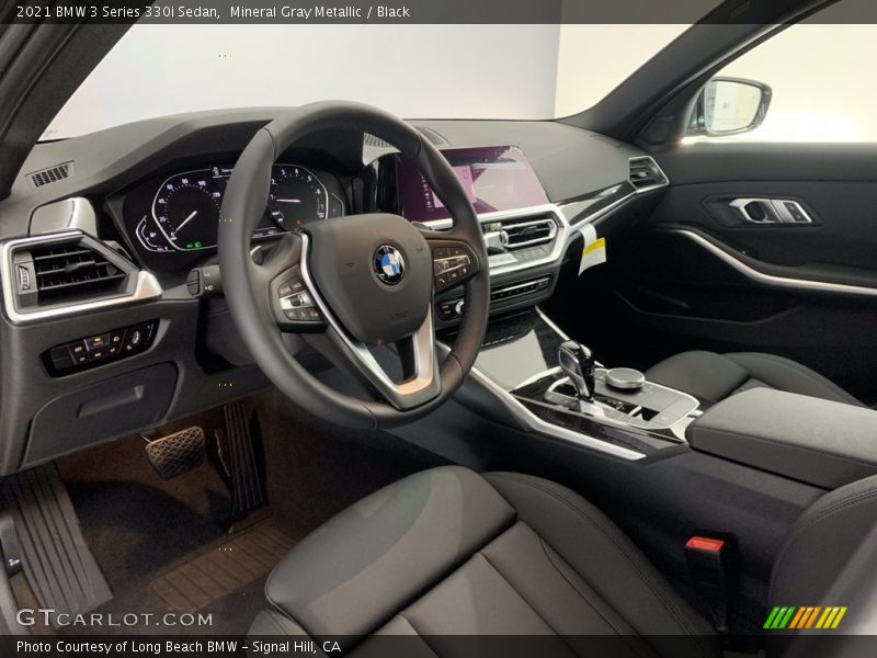 Mineral Gray Metallic / Black 2021 BMW 3 Series 330i Sedan