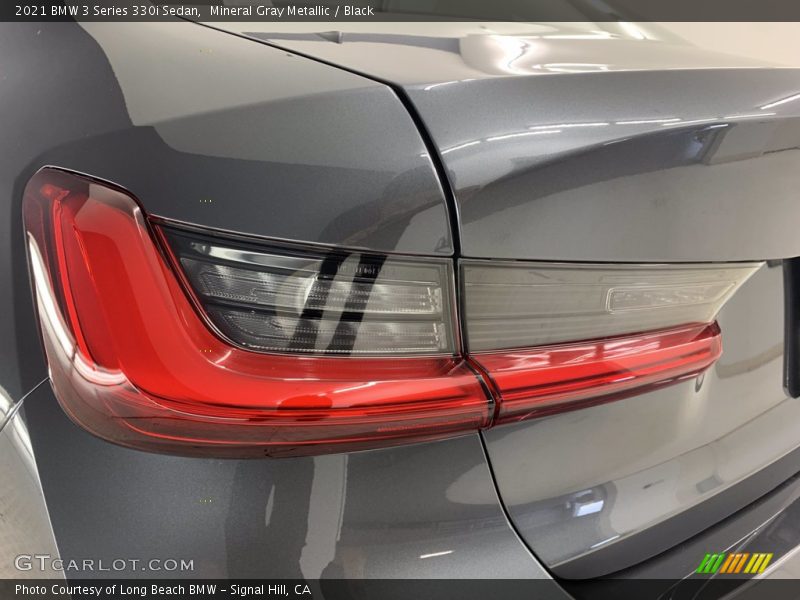 Mineral Gray Metallic / Black 2021 BMW 3 Series 330i Sedan