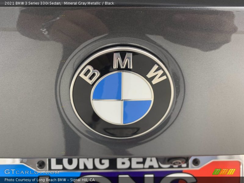 Mineral Gray Metallic / Black 2021 BMW 3 Series 330i Sedan