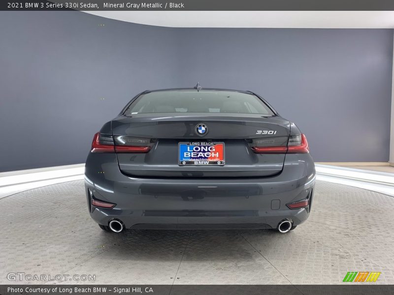 Mineral Gray Metallic / Black 2021 BMW 3 Series 330i Sedan
