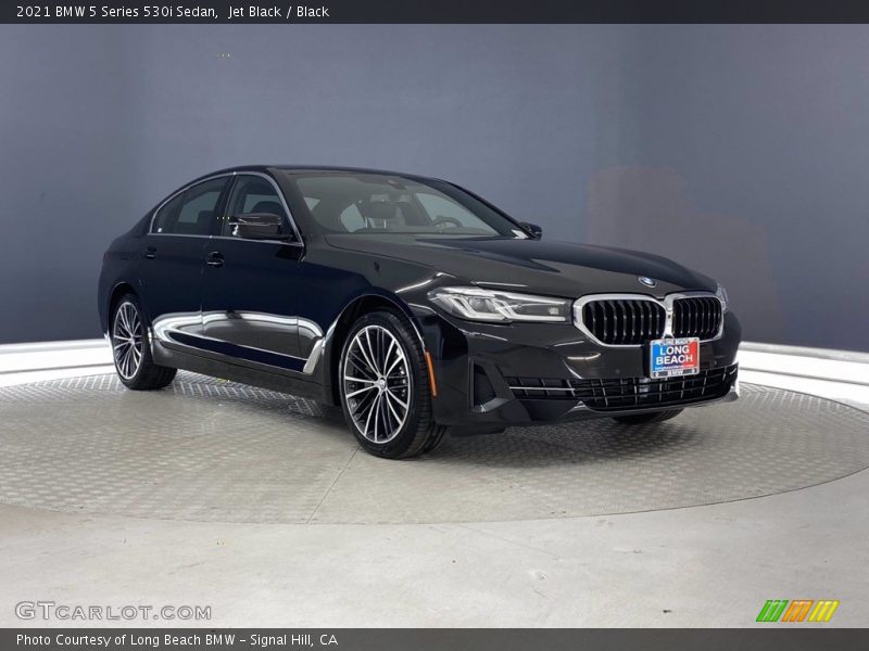 Jet Black / Black 2021 BMW 5 Series 530i Sedan