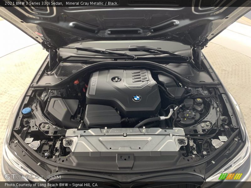 Mineral Gray Metallic / Black 2021 BMW 3 Series 330i Sedan