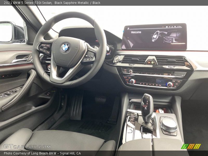 Black Sapphire Metallic / Black 2021 BMW 5 Series 530i Sedan
