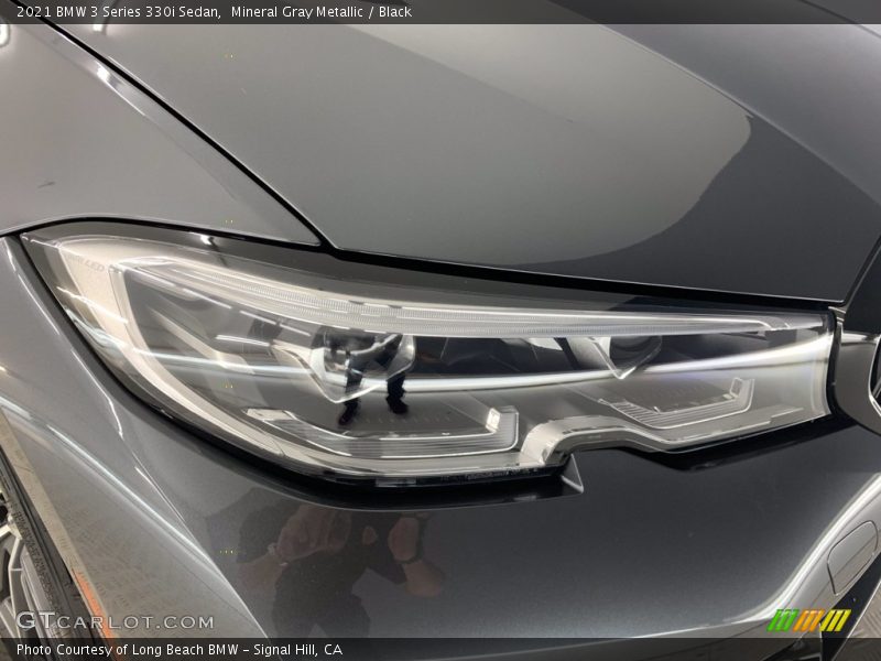 Mineral Gray Metallic / Black 2021 BMW 3 Series 330i Sedan