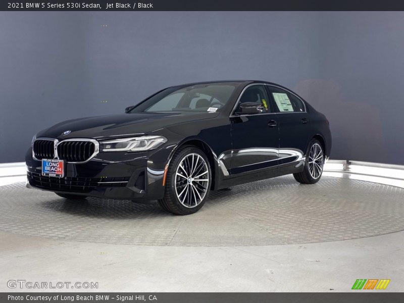 Jet Black / Black 2021 BMW 5 Series 530i Sedan