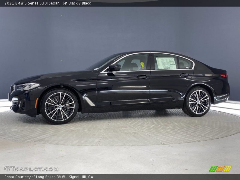 Jet Black / Black 2021 BMW 5 Series 530i Sedan