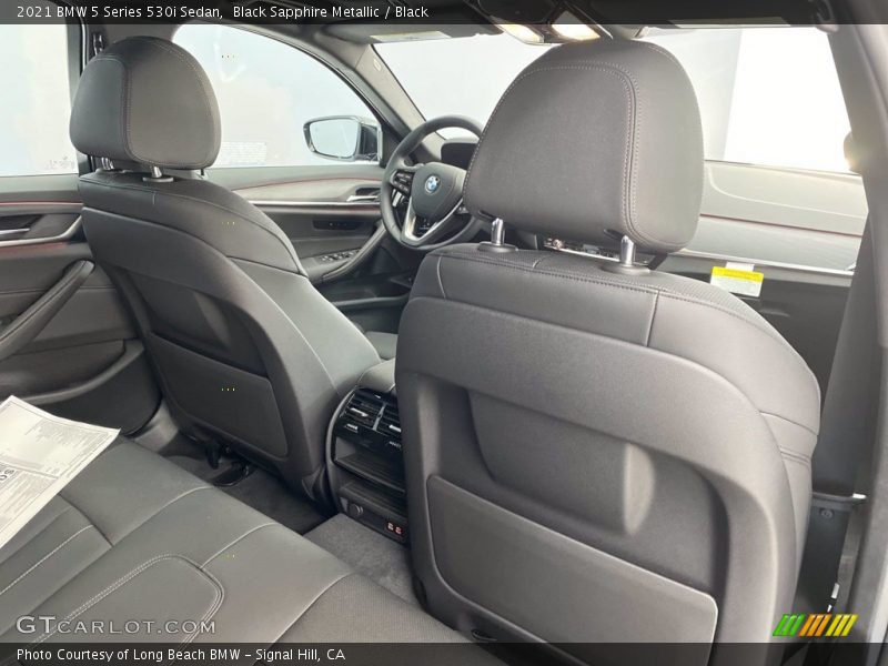 Black Sapphire Metallic / Black 2021 BMW 5 Series 530i Sedan