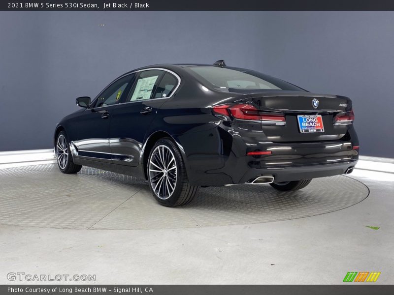 Jet Black / Black 2021 BMW 5 Series 530i Sedan