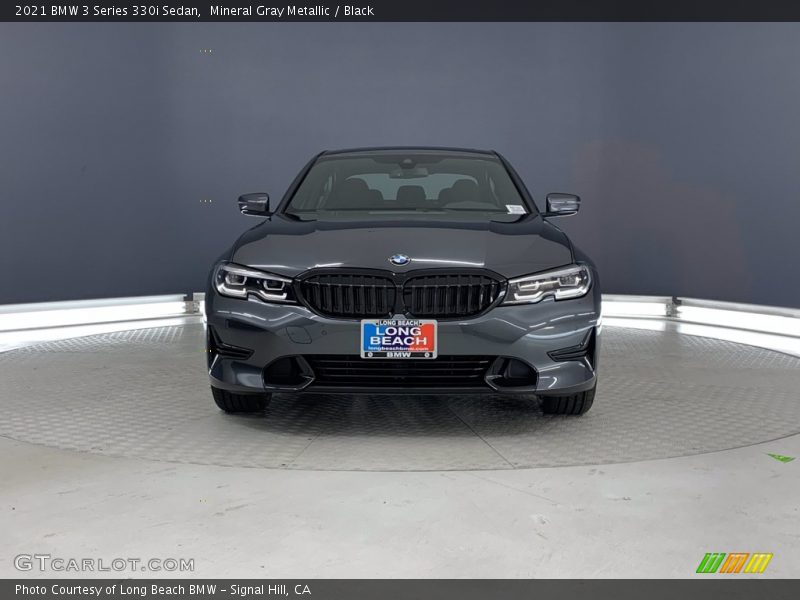 Mineral Gray Metallic / Black 2021 BMW 3 Series 330i Sedan
