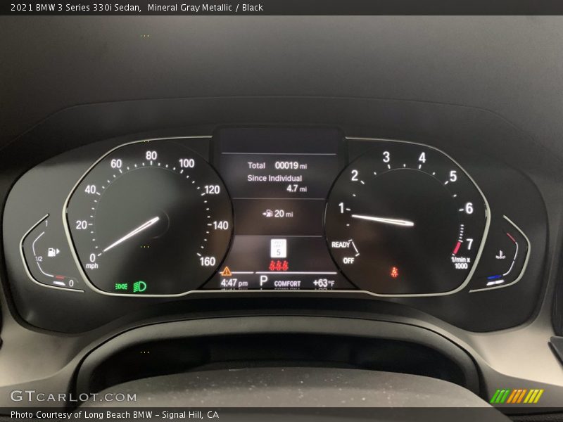 Mineral Gray Metallic / Black 2021 BMW 3 Series 330i Sedan
