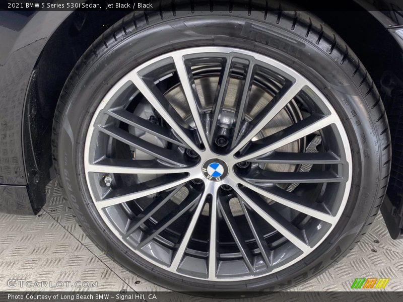 Jet Black / Black 2021 BMW 5 Series 530i Sedan