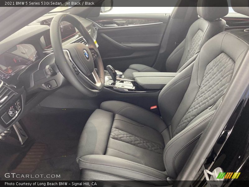 Jet Black / Black 2021 BMW 5 Series 530i Sedan