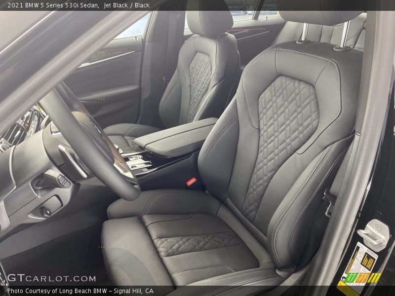 Jet Black / Black 2021 BMW 5 Series 530i Sedan