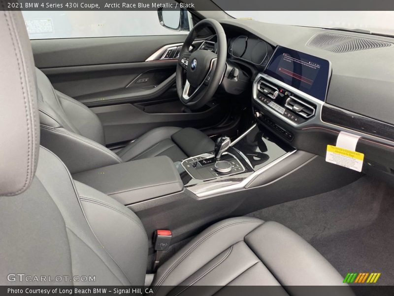 Arctic Race Blue Metallic / Black 2021 BMW 4 Series 430i Coupe