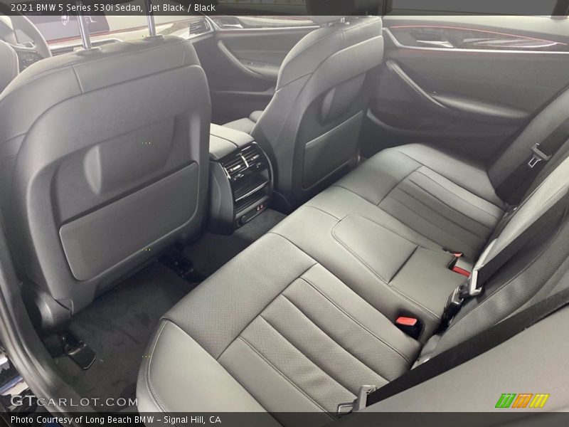 Jet Black / Black 2021 BMW 5 Series 530i Sedan