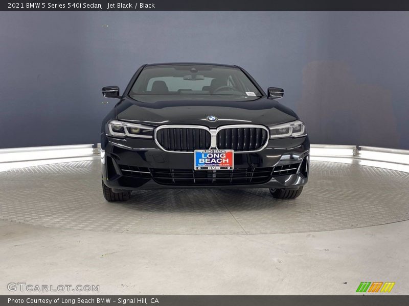 Jet Black / Black 2021 BMW 5 Series 540i Sedan