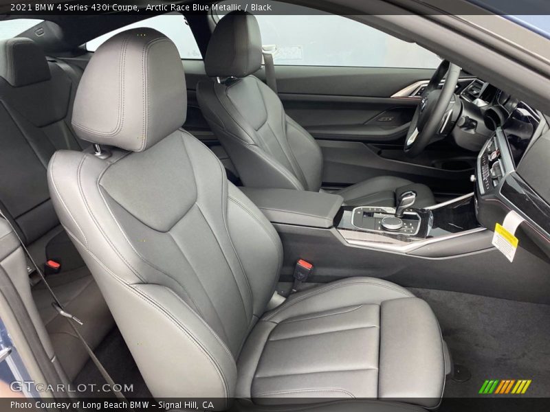 Arctic Race Blue Metallic / Black 2021 BMW 4 Series 430i Coupe