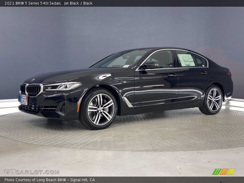 Jet Black / Black 2021 BMW 5 Series 540i Sedan