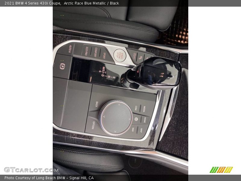Arctic Race Blue Metallic / Black 2021 BMW 4 Series 430i Coupe