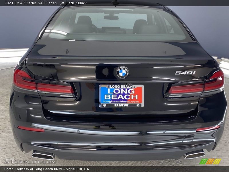 Jet Black / Black 2021 BMW 5 Series 540i Sedan